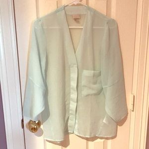H&M Mint Blouse